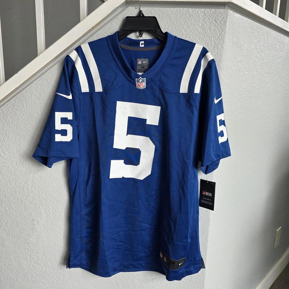 Nike On-Field NFL Indianapolis Colts Stephon Gilmore #5 Men's Medium NWT